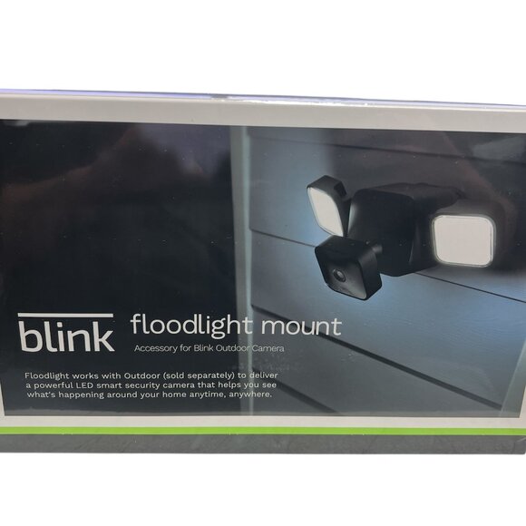NEW Blink Floodlight Mount - for Blink Outdoor Cameras - Black - SEALED - Picture 3 of 5